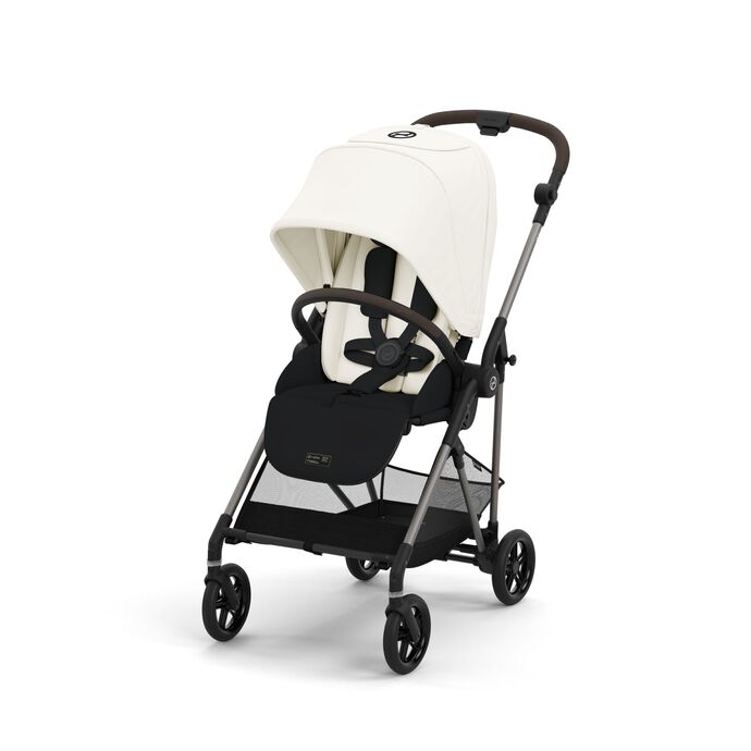 Cybex Passeggino Gold Melio Canvas White