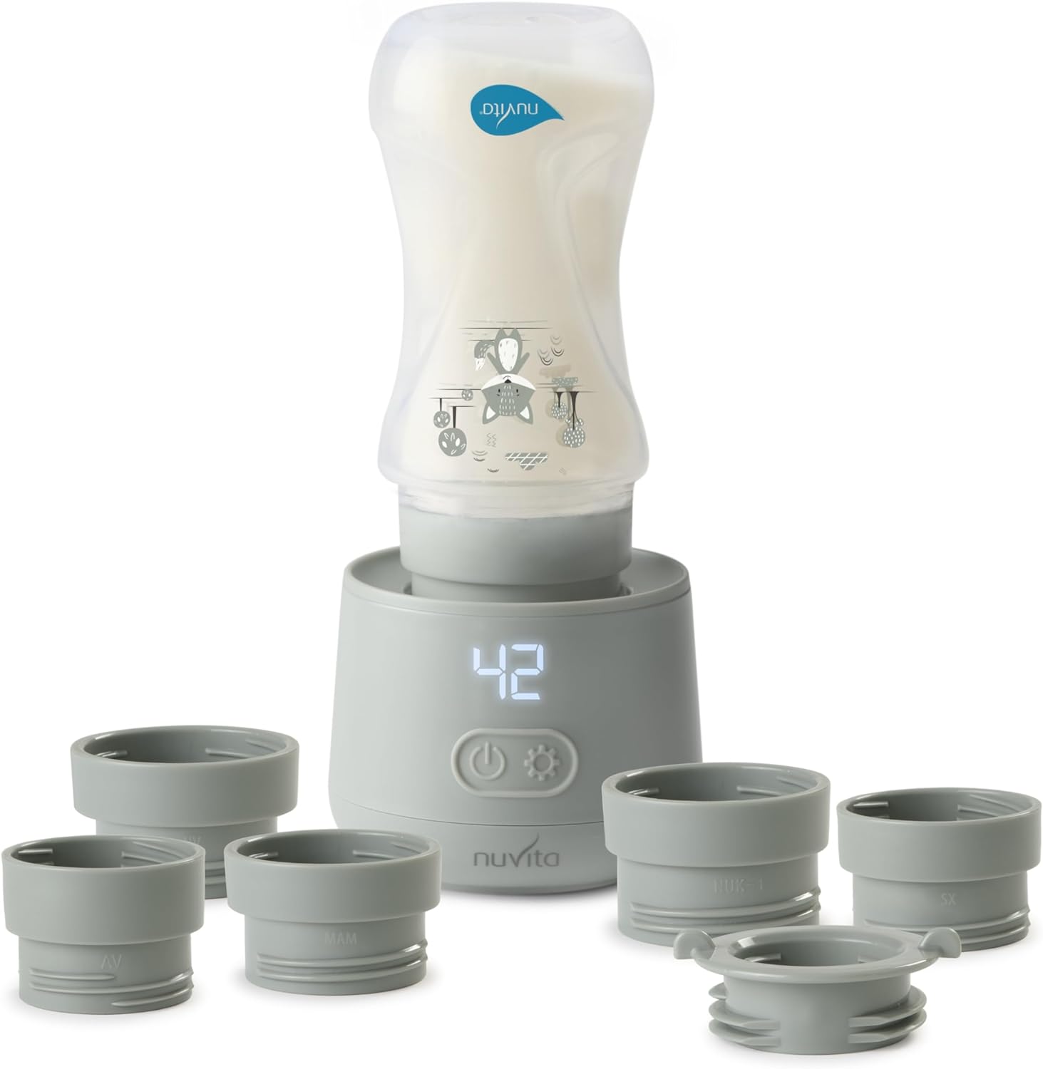 Nuvita Scaldabiberon Portatile Warm’n’Go con porta USB