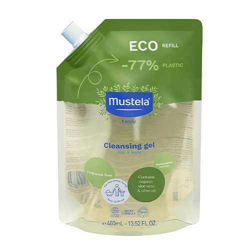 Mustela Eco-Refill Gel Detergente Bio 400ml