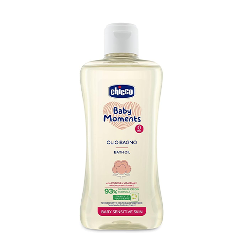 Chicco Baby Moments Olio Bagno Sensitive 200ml