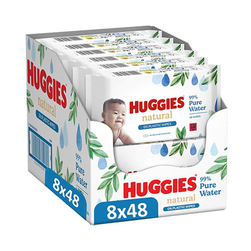 Huggies Salviette Natural Bio 48x8