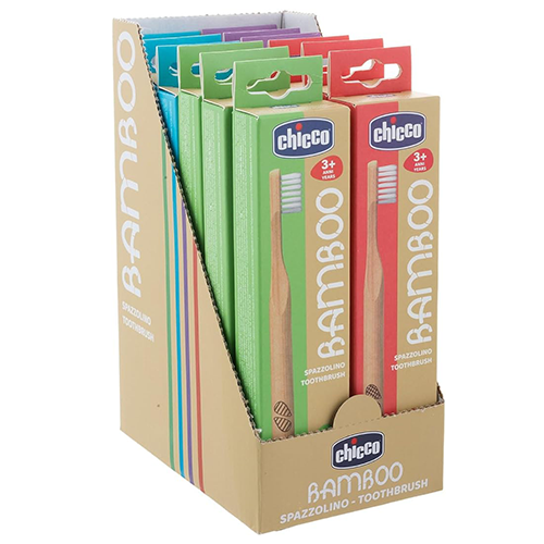 Chicco Spazzolino da Denti in Bamboo, 3 Anni+