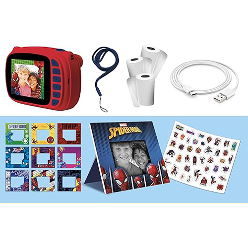 Lisciani Fotocamera Istantanea  Spider-Man Print Cam