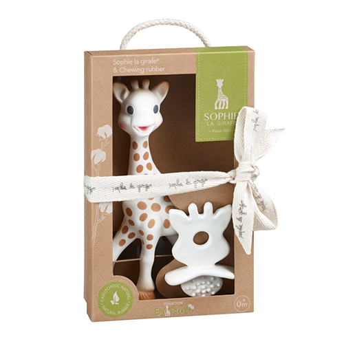 Sophie la Girafe and Chewing Rubber So' Pure