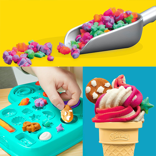Play-Doh Il mio Gelato Arcobaleno