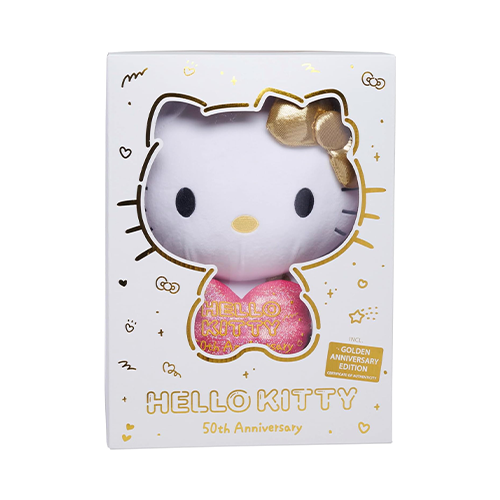 Simba Hello Kitty peluche cm 30, anniversario 50 anni