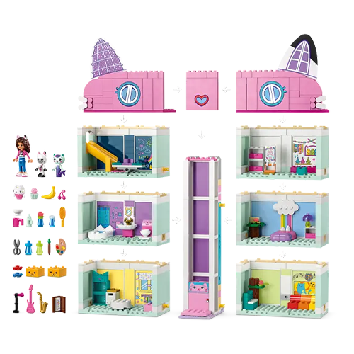 Lego La Casa delle Bambole di Gabby