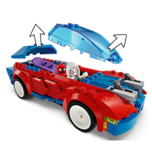 Lego Heroes Marvel Auto di Spider-Man e Venom Goblin