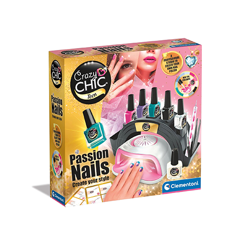 Crazy Chic Teen Passion Nails