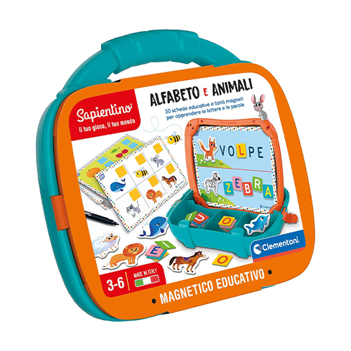 Sapientino  Valigetta Magnetica Alfabeto e Animali