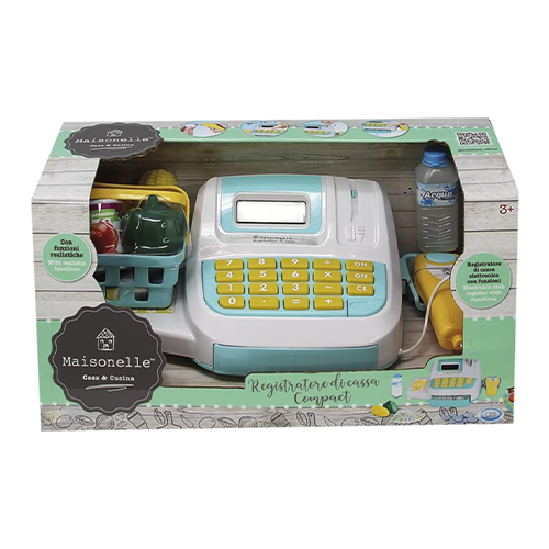 Maisonelle Registratore di Cassa Compact con Scanner Laser