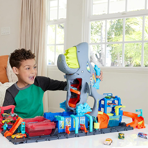 Hot Wheels Mega Squalo Autolavaggio