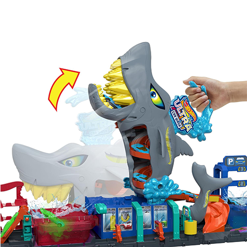 Hot Wheels Mega Squalo Autolavaggio