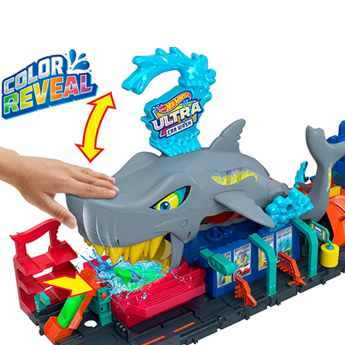 Hot Wheels Mega Squalo Autolavaggio