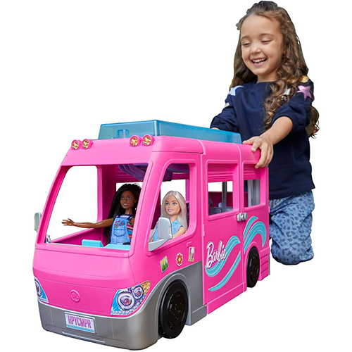 BdiBimbi Barbie Camper dei Sogni Playset con Veicolo