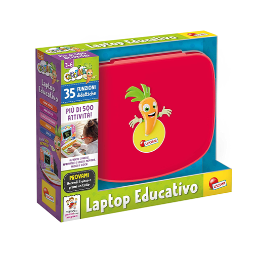 Lisciani Carotina Laptop Educativo