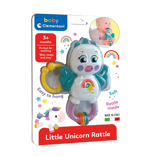 Clementoni Sonaglio Rattles Teething Unicorno