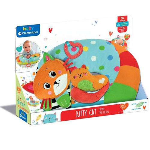 Clementoni Kitty Cat Tummy Pillow