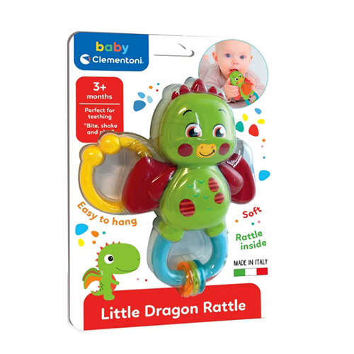 Clementoni Sonaglio Rattles Teething Dinosaur