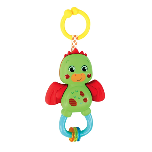 Clementoni Sonaglio Rattles Teething Dinosaur