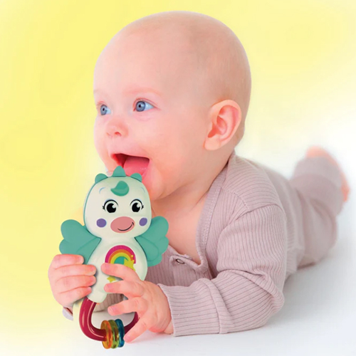 Clementoni Sonaglio Rattles Teething Unicorno
