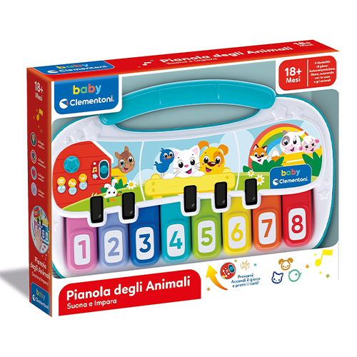 Clementoni Pianola Baby Animali