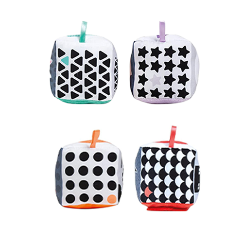 Clementoni Baby Blocks  Black & White Soft Activity