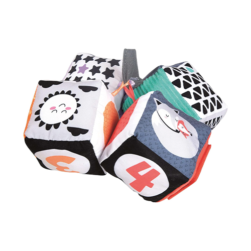 Clementoni Baby Blocks  Black & White Soft Activity