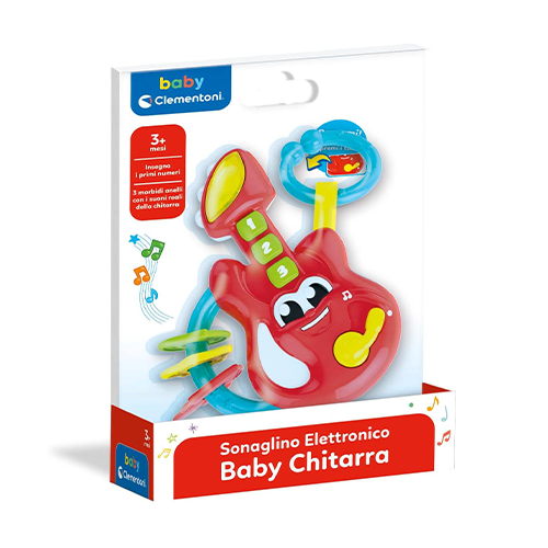 Clementoni Sonaglino Baby Chitarra Elettronico