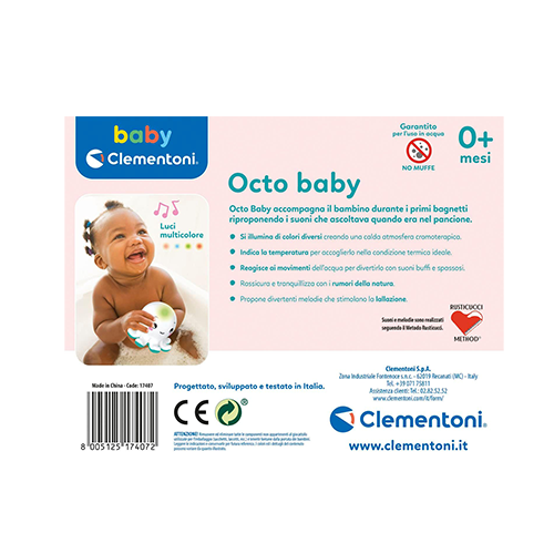 Clementoni Octo Baby Primo Bagnetto