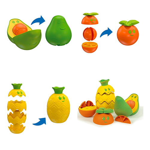 Clementoni Frutta Componi e Impara Puzzle