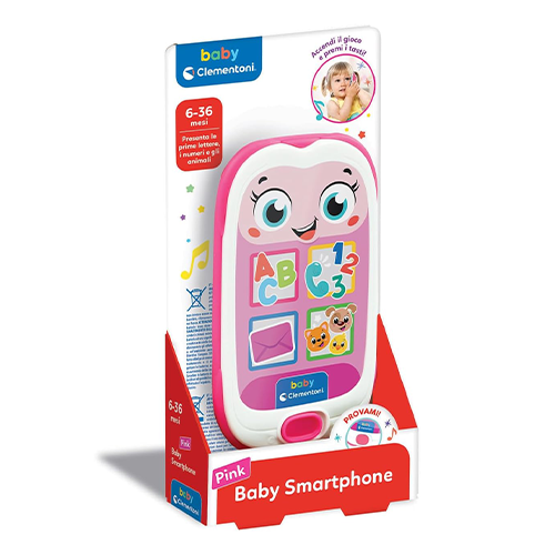 Clementoni Baby Smartphone Rosa