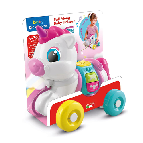 Clementoni Baby Unicorno Sempre con Me Trainare