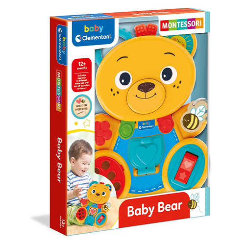 Clementoni Busy Baby Bear Montessori