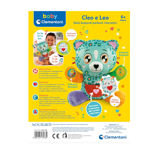 Clementoni Cleo e Leo Dolci Leopardi