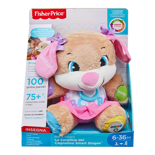 Fisher-Price Sorellina del Cagnolino Smart Stages
