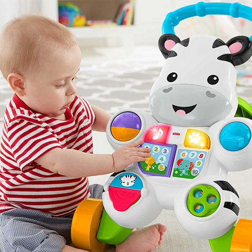 Fisher-Price Zebra Primi Passi Spingibile