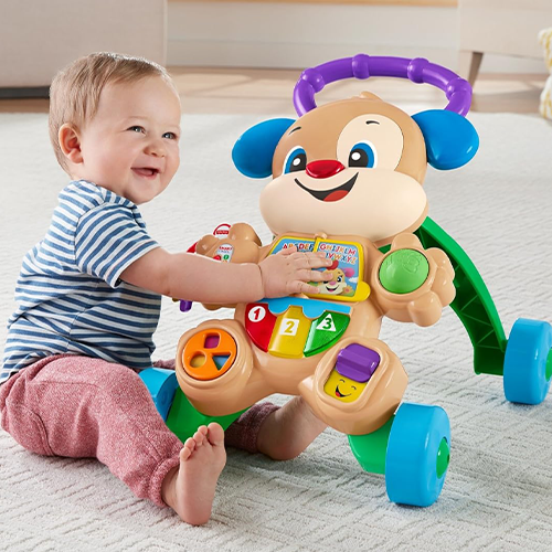 Fisher-Price Cagnolino Primi Passi Spingibile