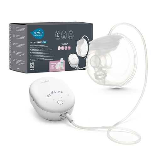 Nuvita Tiralatte Elettrico Indossabile Singolo con tecnologia a 3 fasi - Materno Smart Wear