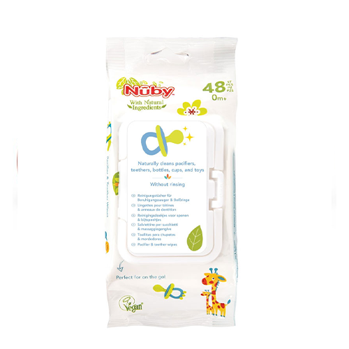 Nuby Salviettine Pulisci Succhietti 48pz