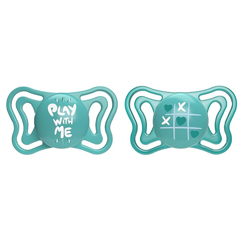 Chicco Succhietto Light Silicone 16-36M  2pz Azzurro
