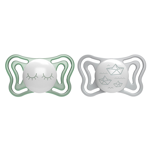 Chicco Succhietto Light Lumi Silicone 16-36M