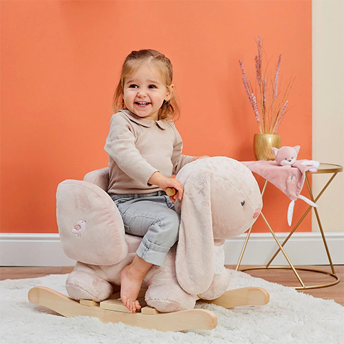 Nattou Dondolo Peluche Pomme La Coniglietta