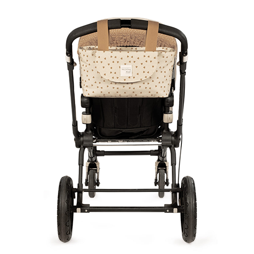 Walking Mum Borsa Organizzatrice Cuori Poppy Cannella