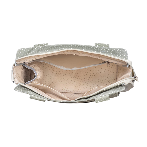 Walking Mum Borsa Fasciatoio Pois Poppy Muschio