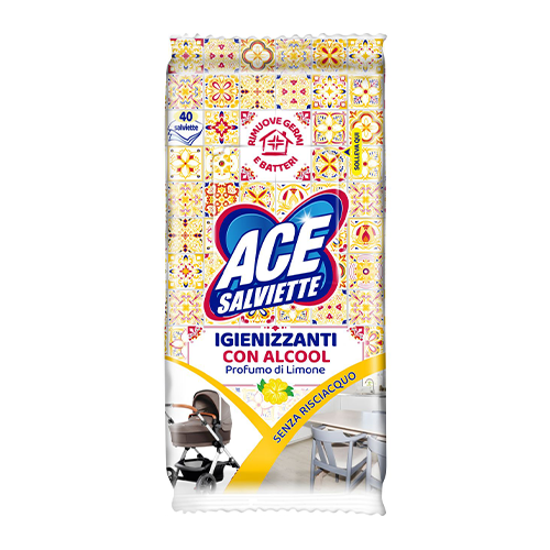 Ace Salviette Igienizzanti Sgrassanti 40pz