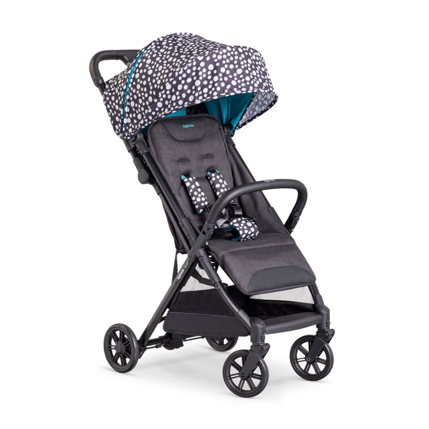 Inglesina Passeggino Quid 2  Polka Dots Black