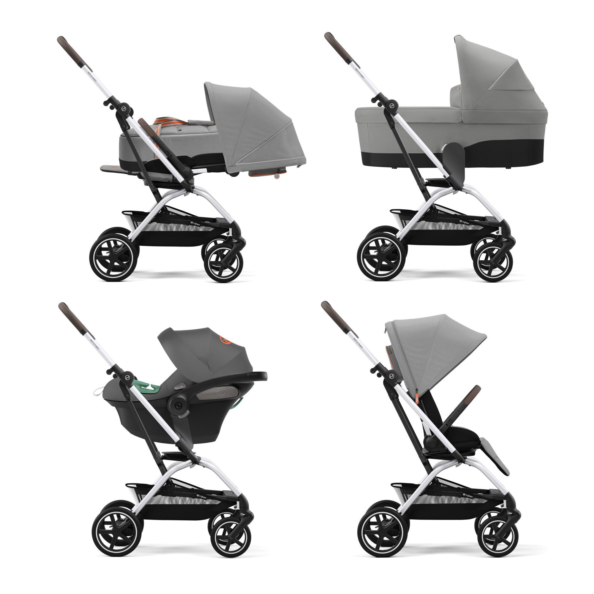 Cybex Passeggino Eezy S Twist+ 2 Silver Lava Grey