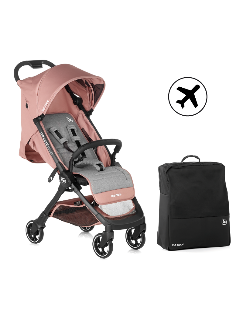Be Cool Passeggino Cabin Be Rosegold