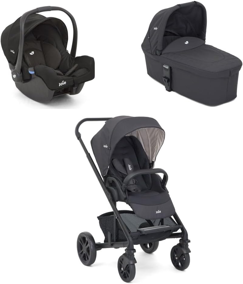 Joie Trio Chrome Inkl., Parapioggia, Navicella, adattatori e ovetto I-Snug 2